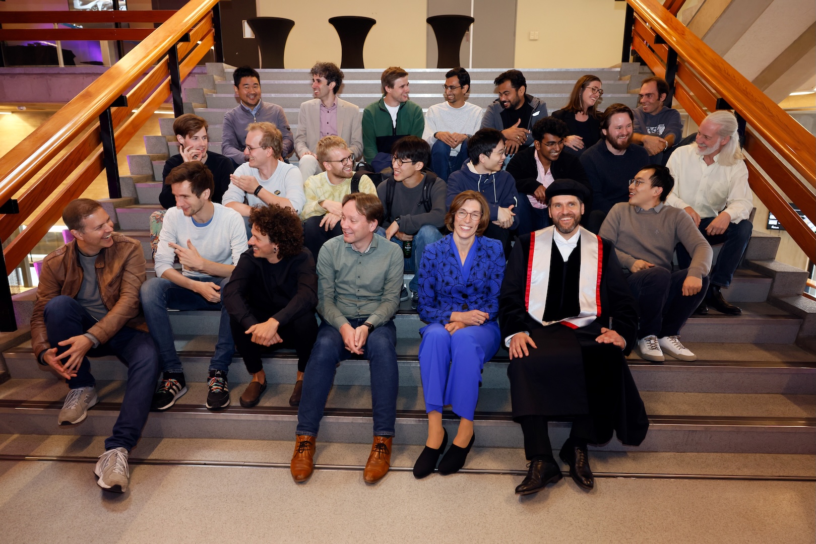 Our group during Prof. Langelaar's inauguration